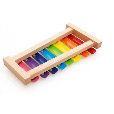 Xilofone de madeira Toy Music Instrument Non Toxic das crianças unisex do bebê