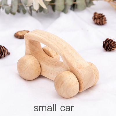 Carro ISO9001 Toy Police Montessori de madeira unisex da faia