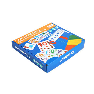 15cm Nontoxic Montessori que conta a placa de madeira da multiplicação da placa