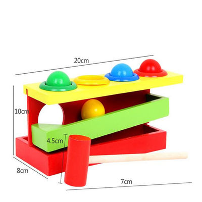 A mão de pilha 10cm dá forma a Toy Wooden Musical Instruments de harmonização