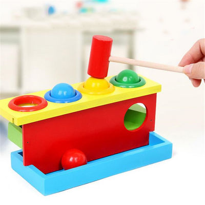 A mão de pilha 10cm dá forma a Toy Wooden Musical Instruments de harmonização