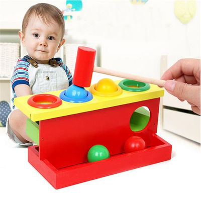 A mão de pilha 10cm dá forma a Toy Wooden Musical Instruments de harmonização