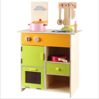 a cozinha diminuta de madeira de 69cm ajustou a cozinha de madeira de 48cm Minnie Mouse