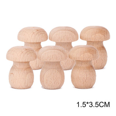 brinquedos de madeira educacionais de Montessori do empilhador do arco-íris 6pcs
