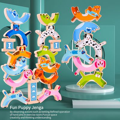 Do cão educacional da lua do ODM jogos animais do equilíbrio para crianças