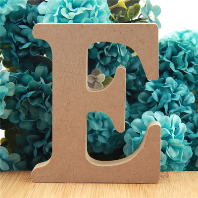 Alfabeto 3.94in de madeira ereto Nontoxic das letras para o casamento