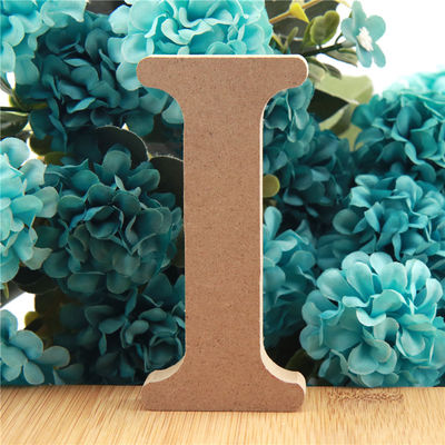 Alfabeto 3.94in de madeira ereto Nontoxic das letras para o casamento