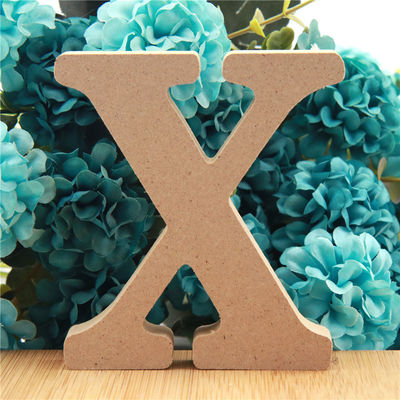 Alfabeto 3.94in de madeira ereto Nontoxic das letras para o casamento