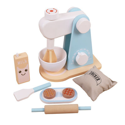 A educação adiantada das crianças unisex de madeira finge brinquedos da cozinha