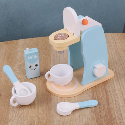 A educação adiantada das crianças unisex de madeira finge brinquedos da cozinha