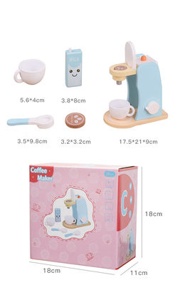 A educação adiantada das crianças unisex de madeira finge brinquedos da cozinha