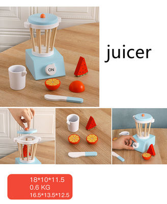 A educação adiantada das crianças unisex de madeira finge brinquedos da cozinha