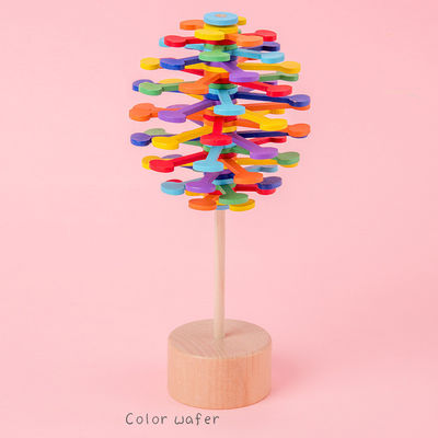 Brinquedos de Marca Dragon Color Montessori Wooden Decompression