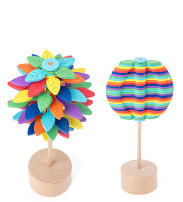 Brinquedos de Marca Dragon Color Montessori Wooden Decompression