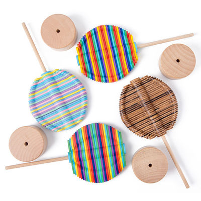 Brinquedos de Marca Dragon Color Montessori Wooden Decompression