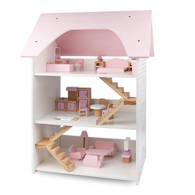 Água - baseou crianças de revestimento de Mini Wooden Simulation House For
