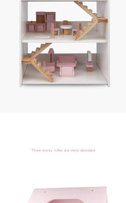 Água - baseou crianças de revestimento de Mini Wooden Simulation House For