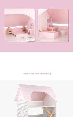 Água - baseou crianças de revestimento de Mini Wooden Simulation House For