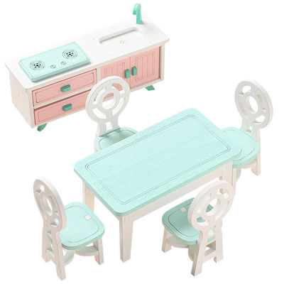 Brinquedos de Mini Montessori Wooden Girls Bedroom sem a rebarba
