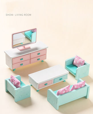 Brinquedos de Mini Montessori Wooden Girls Bedroom sem a rebarba