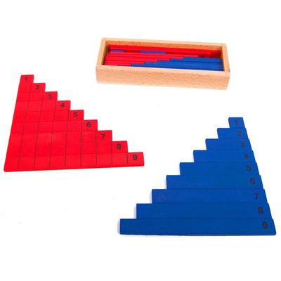 Adição de Montessori e placa de madeira da subtração para o ensino adiantado da matemática