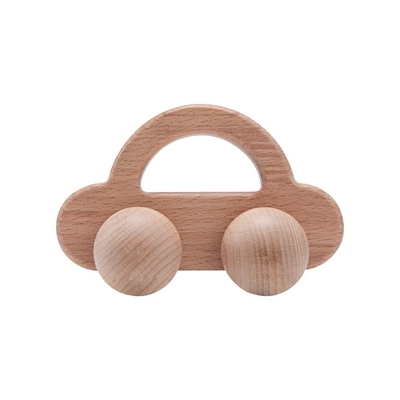 presente Toy Beech Wood Car Educational Montess da noz preta do carro de Toy Maple Car Mahogany Classic dos blocos de apartamentos do bebê 9/Style