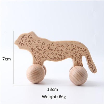 presente Toy Beech Wood Car Educational Montess da noz preta do carro de Toy Maple Car Mahogany Classic dos blocos de apartamentos do bebê 9/Style