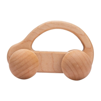 presente Toy Beech Wood Car Educational Montess da noz preta do carro de Toy Maple Car Mahogany Classic dos blocos de apartamentos do bebê 9/Style