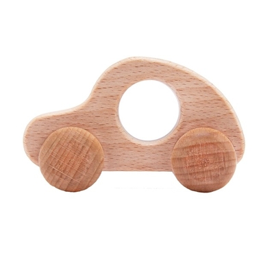 presente Toy Beech Wood Car Educational Montess da noz preta do carro de Toy Maple Car Mahogany Classic dos blocos de apartamentos do bebê 9/Style
