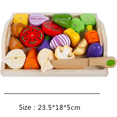 A cozinha da simulação finge crianças de Toy Wooden Montessori Educational For