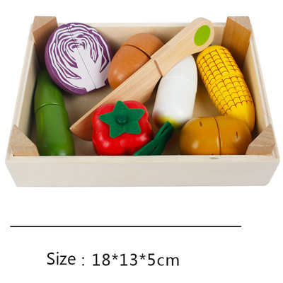 A cozinha da simulação finge crianças de Toy Wooden Montessori Educational For