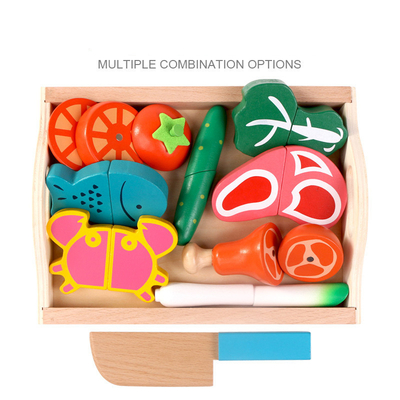 A cozinha da simulação finge crianças de Toy Wooden Montessori Educational For