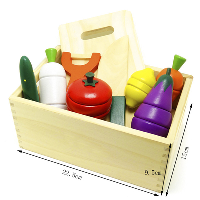 A cozinha da simulação finge crianças de Toy Wooden Montessori Educational For