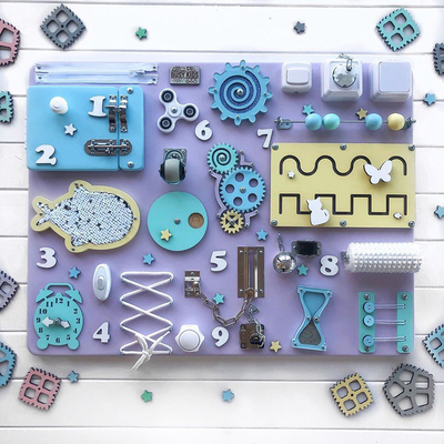 Bebê ocupado do desenvolvimento da inteligência de Chip Skill Training Game Puzzle da madeira das crianças dos brinquedos de Montessori dos acessórios da placa DIY do bebê