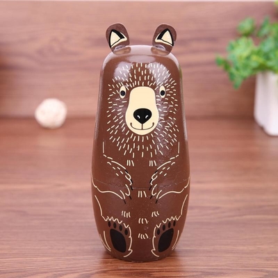 Presentes feitos a mão das crianças de Matryoshka da boneca de madeira do russo