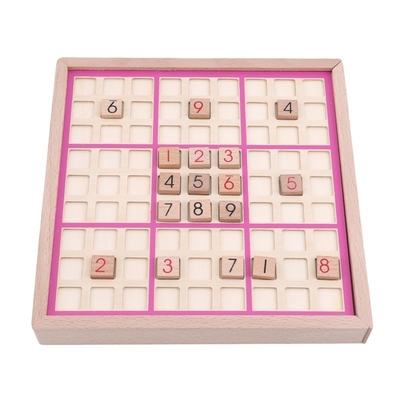 Verificadores internacionais da faia da xadrez de Sudoku das crianças que dobram a tabela de jogo