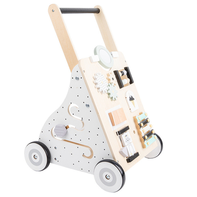 Simulação colorimétrica de destravagem cognitiva Walker Toy Montessori ocupado