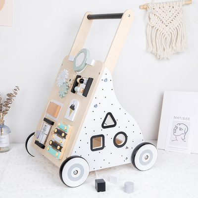 Simulação colorimétrica de destravagem cognitiva Walker Toy Montessori ocupado
