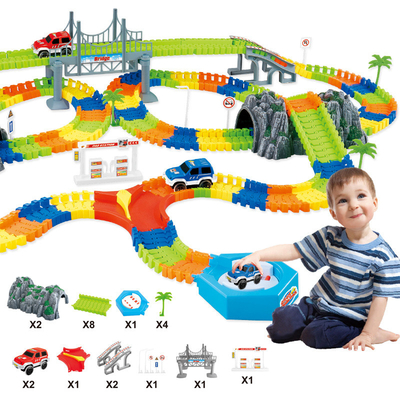 Trilha de madeira de Toy Competible For All Brands da trilha de estrada de ferro das crianças educacional