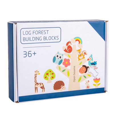 Forest Music Animal Balanced String de madeira perla os blocos de apartamentos educacionais