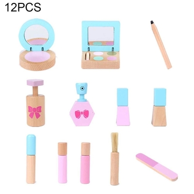 a simulação 12pcs/Set de madeira finge a composição Kit Toy For Girls do jogo