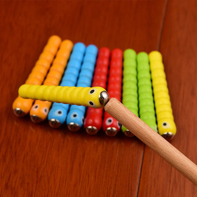Dos acessórios de madeira dos brinquedos dos sem-fins 1 do jogo 5 do erro de madeira brinquedos educacionais de travamento de Montessori