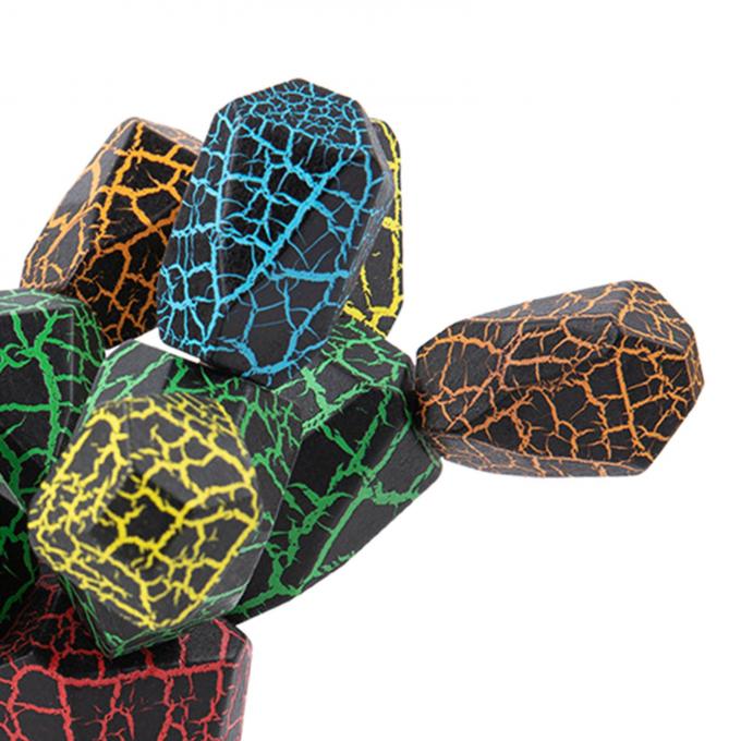 Cacto de equilíbrio do divertimento que empilha Toy Perception Toys para crianças prées-escolar
